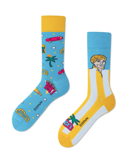 Many Mornings Socks - Ken 90's Style | Tags: Christmas Socks