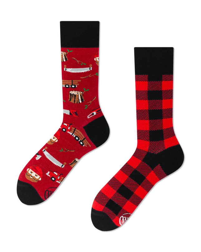 Lumberjack Life Fun Socks for Everyone