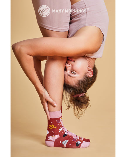 Namaste Christmas Fun Socks for Everyone