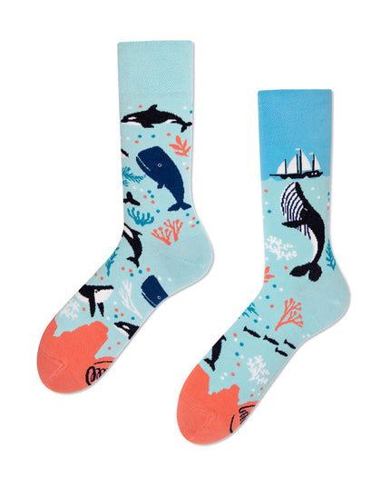 Many Mornings Zokni - Ocean Life Limited Edition Fun Socks