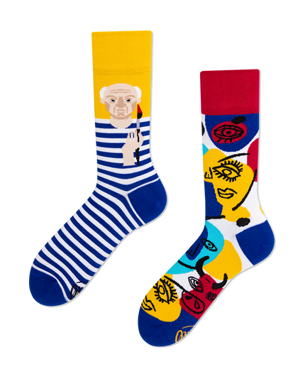 Many Mornings Zokni - Picassocks Fun Socks Collection