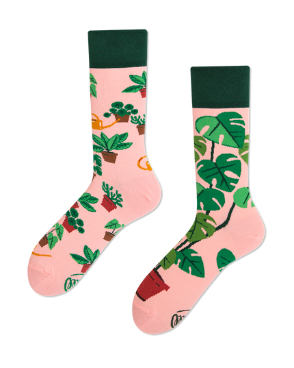 Many Mornings Zokni - Plant Lover Fun Socks for All Ages