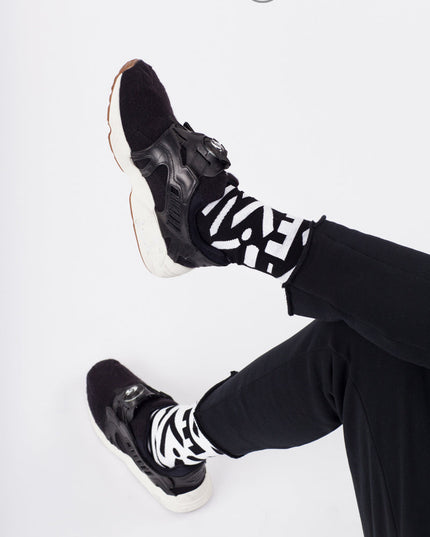 Many Mornings Zokni - Random Forms Fun Socks - Limited Edition