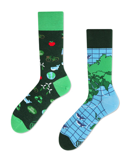 Save the Planet Fun Socks for All Ages