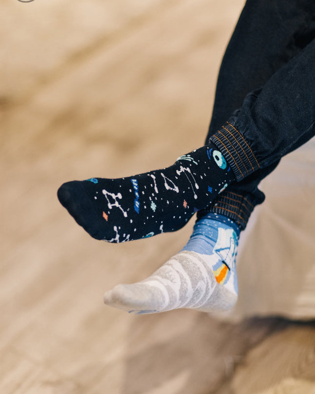 Many Mornings Zokni - Space Trip Fun Socks Collection