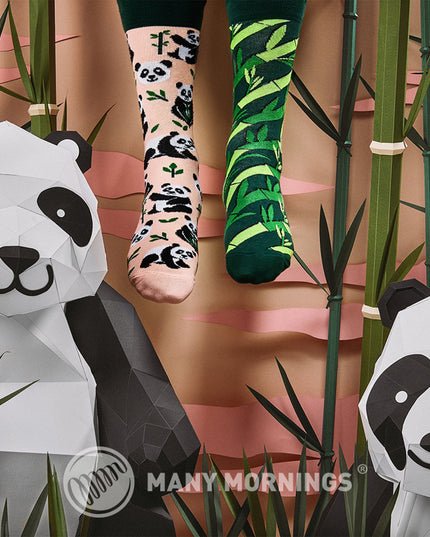 Many Mornings Zokni - Sweet Panda Fun Socks for Everyone