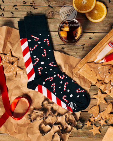 Many Mornings Socks - Sweet Christmas Collection