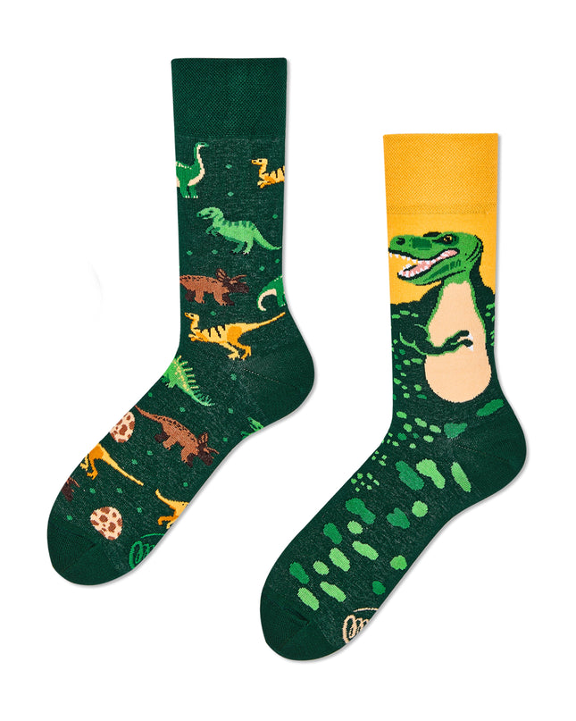 Many Mornings Zokni - The Dinosaurs Fun Socks for Everyone