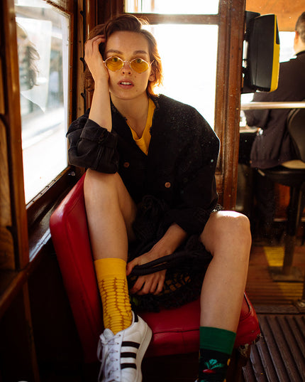 Many Mornings Zokni - Veggie Mix Fun Socks - Limited Edition