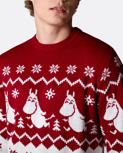 Moomin Christmas Sweater for Men - Classic Holiday Style