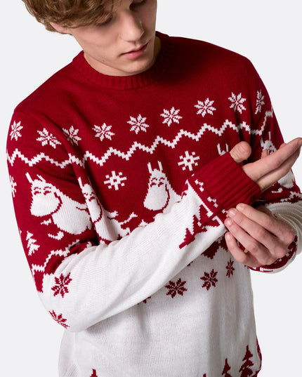 Moomin Christmas Sweater for Men - Classic Holiday Look