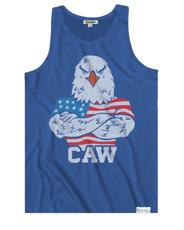 Men's Patriotic Caw Tank