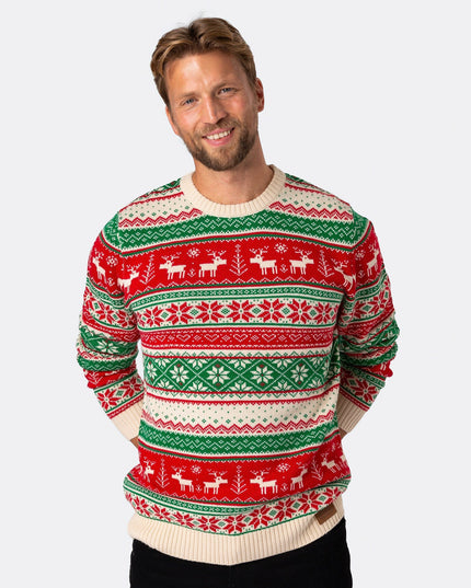 Men's Classic Knitted Christmas Sweater