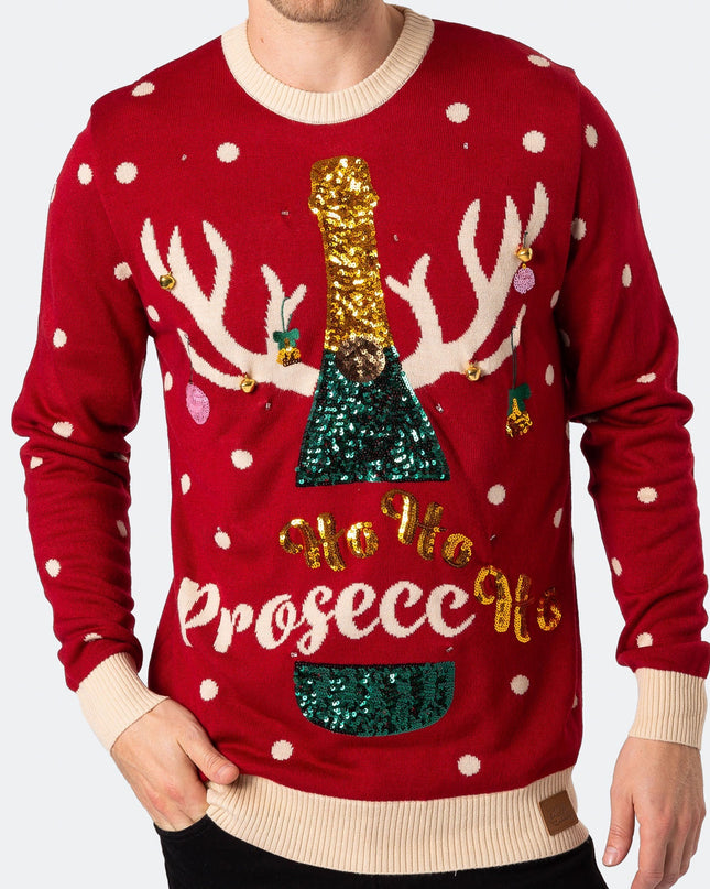 Men's Prosecco Christmas Sweater