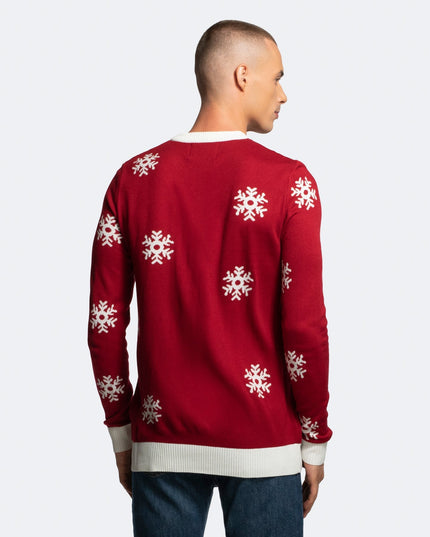 Men's Cute Reindeer Christmas Sweater