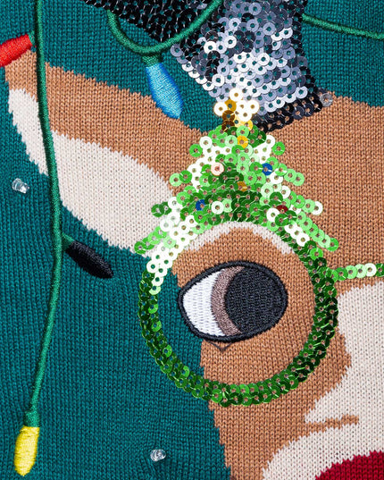 Men's Rudolf Christmas Sweater