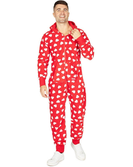 Men's Beating Hearts Jumpsuit