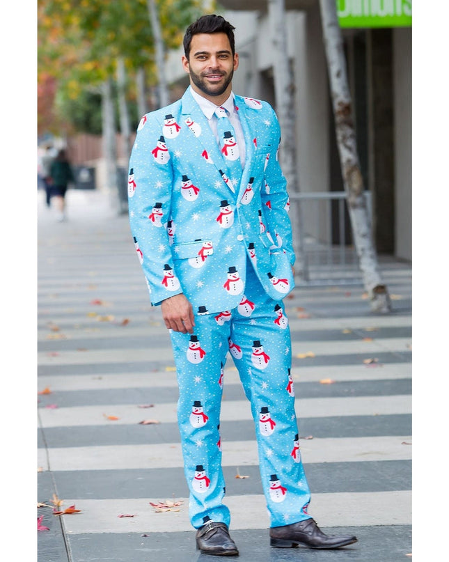 Men's Snowman is an Island Blazer w/ Tie