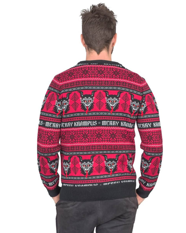 Merry Krampus Adult Ugly Christmas Sweater