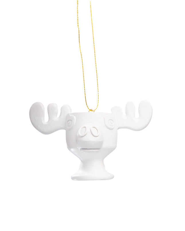 Moose Mug Christmas Ornament