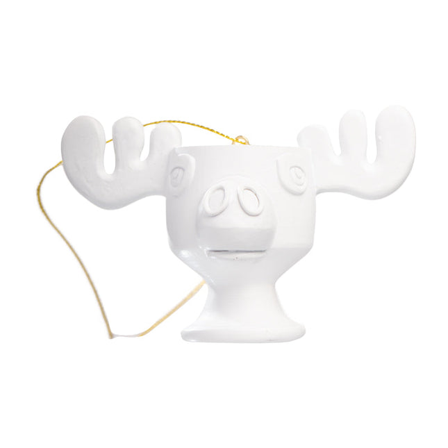 Moose Mug Christmas Ornament