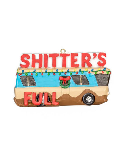 National Lampoon's Christmas Vacation "Shitter's Full" -ornamentti