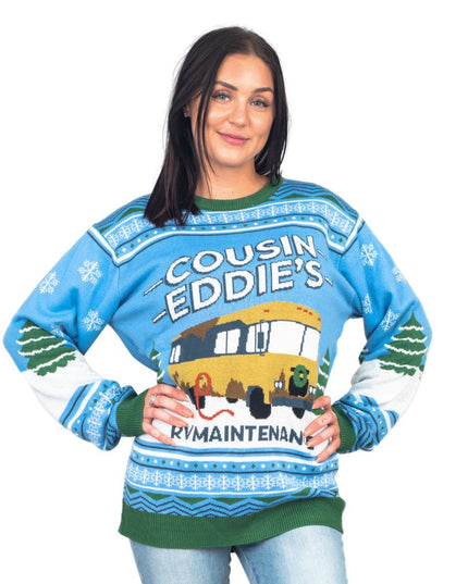 National Lampoon Christmas Vacation Blue Eddies -pusero