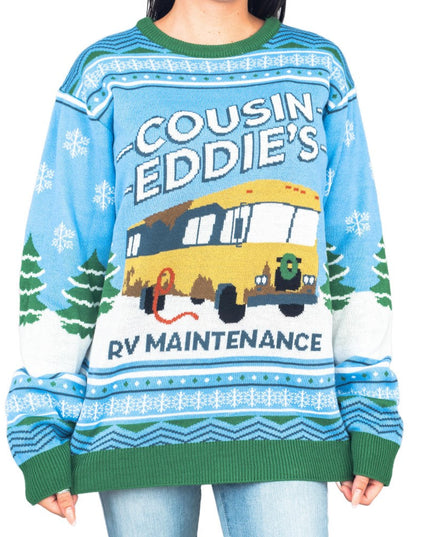 National Lampoon Christmas Vacation Blue Eddies -pusero