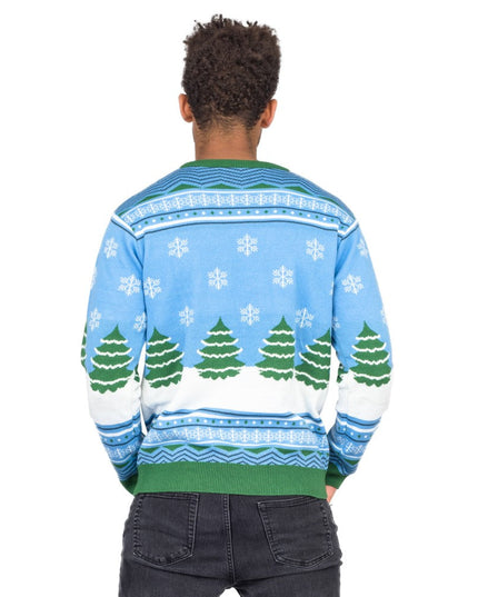 National Lampoon Christmas Vacation Blue Eddies Sweater