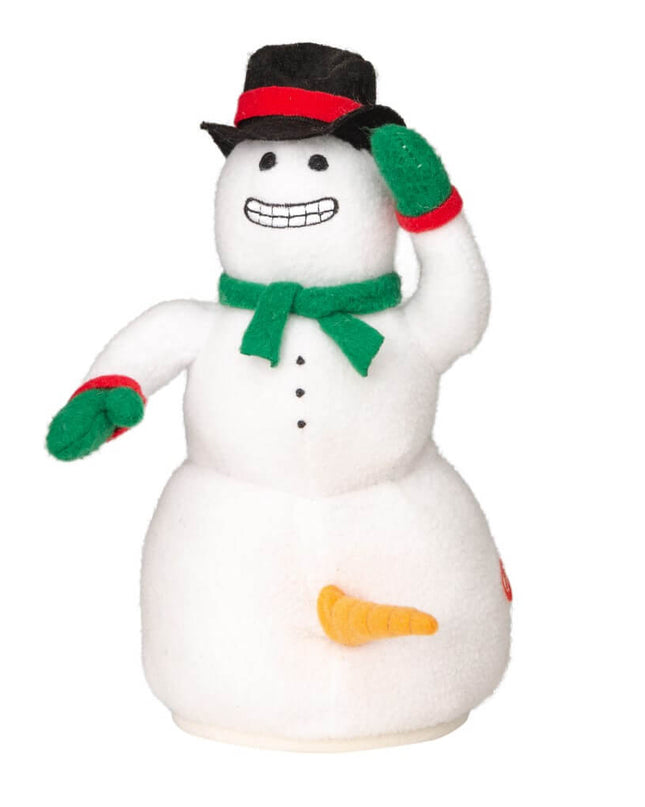 Naughty Happy Snowman Animated Plush Toy