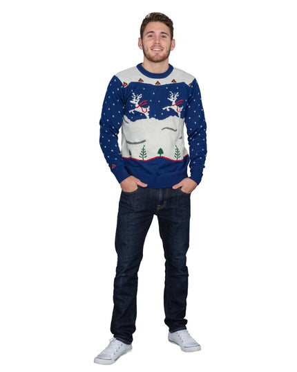 Step Brothers Prancing Reindeer Sweater