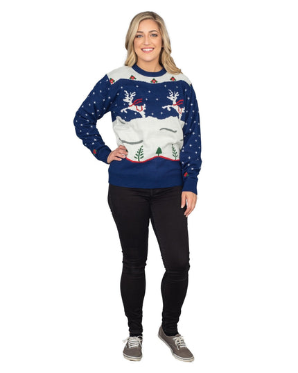 Step Brothers Prancing Reindeer Sweater