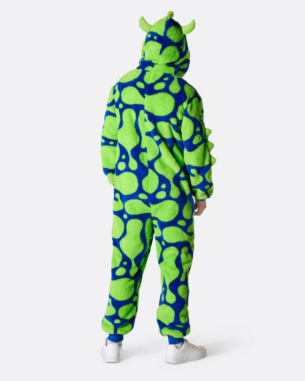 Men's Alien Halloween Onesie for Spooky Fun