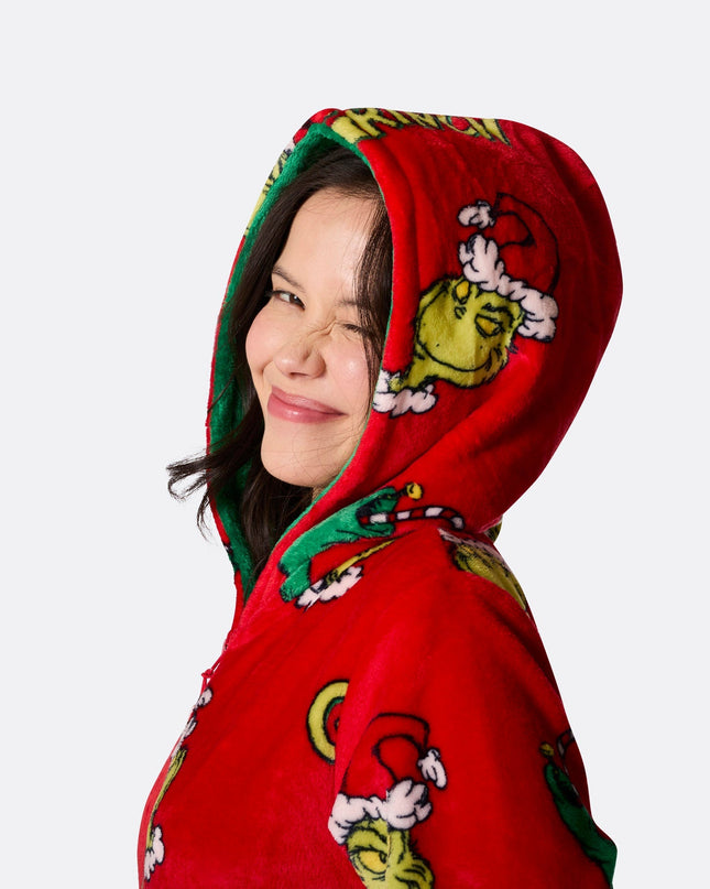 Women's The Grinch Christmas Onesie