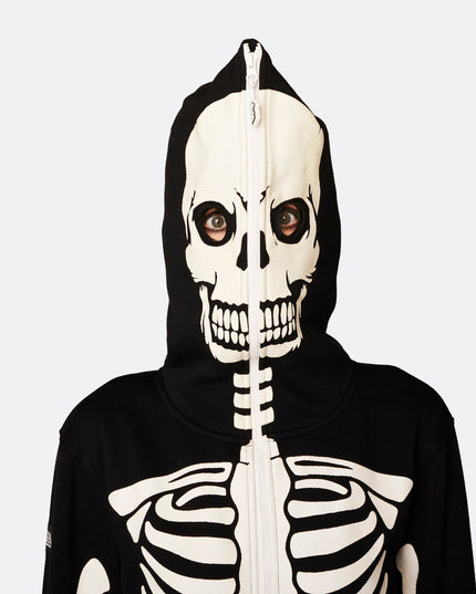 Mens Skeleton Halloween Onesie