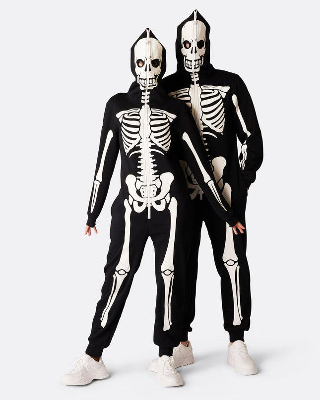Womens Skeleton Halloween Onesie
