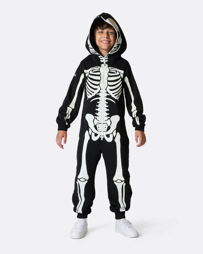 Kids' Skeleton Halloween Onesie