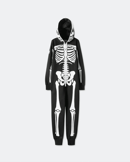 Kids' Skeleton Halloween Onesie