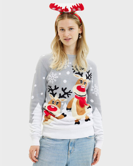 Cute Christmas Sweater for Women - Family-Friendly Design