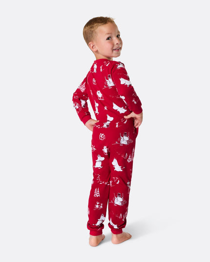 Kids' Moomin Overall Christmas Pyjamas