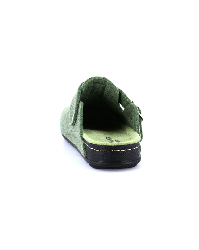 Grünland PILA Women's Slippers - Verde Mela | Festive Green Comfort