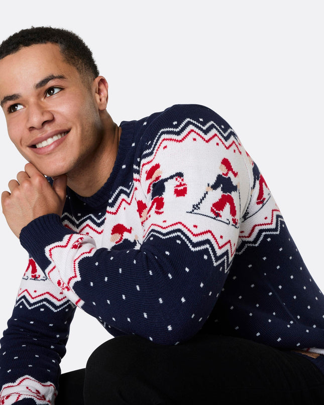 Men's Christmas Scenery Sweater