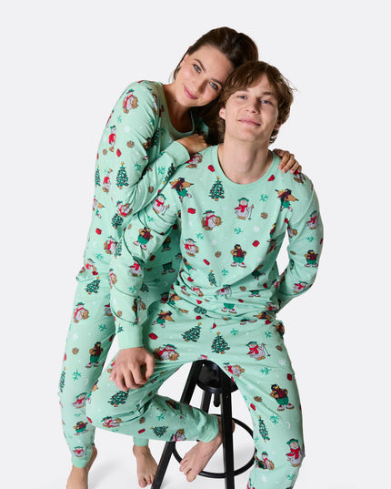 Flåklypa Family Christmas Pajamas