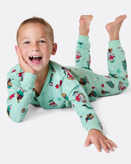 Flåklypa Family Christmas Pajamas