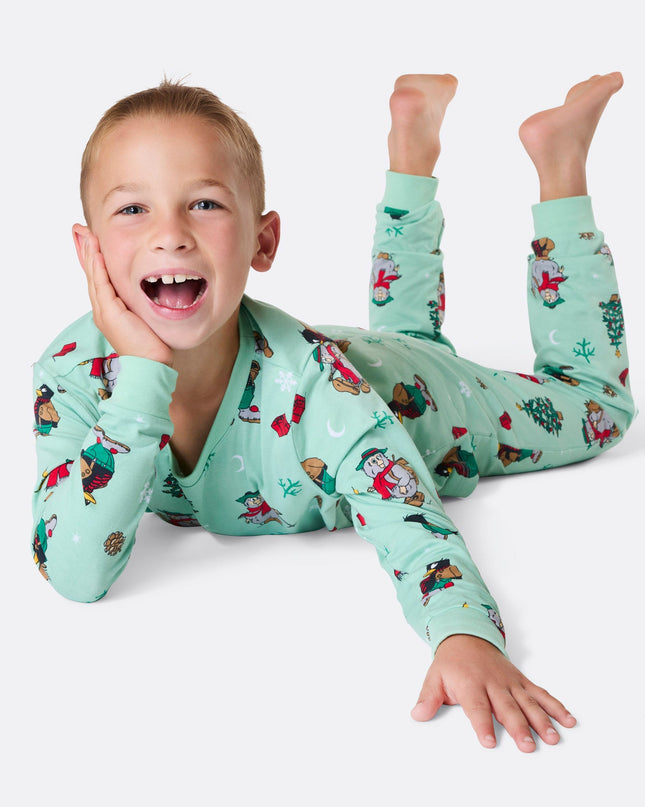 Flåklypa Family Christmas Pajamas