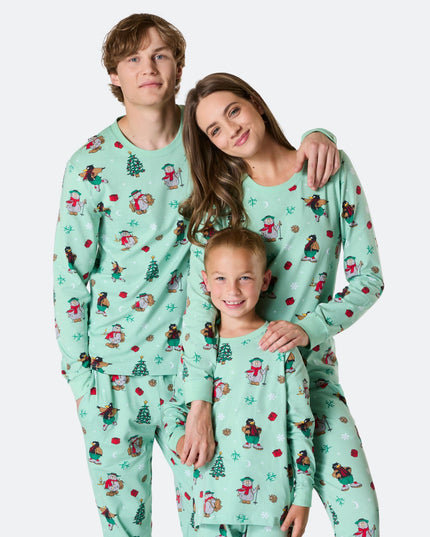 Flåklypa Family Christmas Pajamas