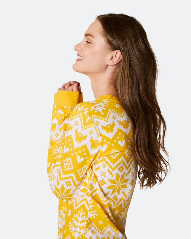 Knitted Pattern Easter Pajamas for Women - Cute Holiday Wear