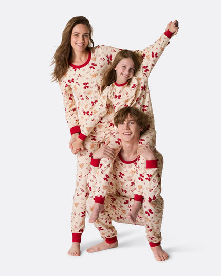 Gingerbread Christmas Pyjamas Family