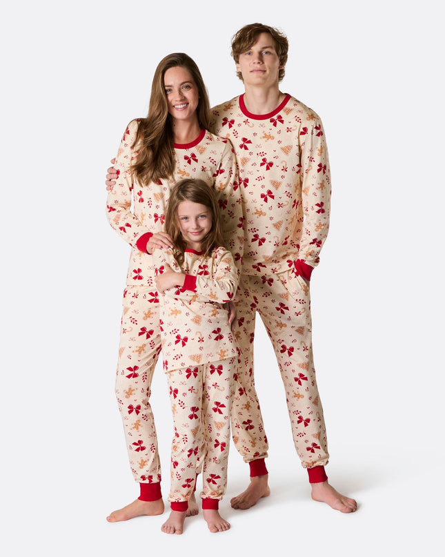 Kids' Gingerbread Christmas Pyjamas