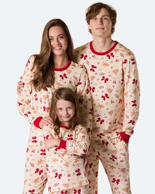Gingerbread Christmas Pyjamas Family